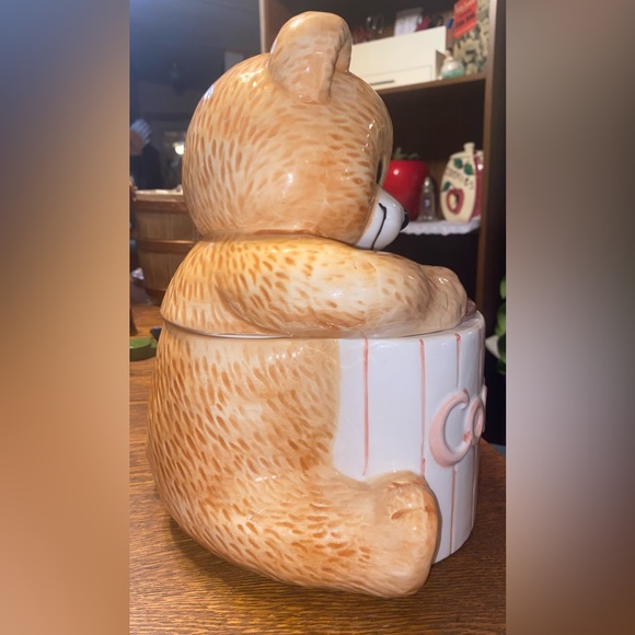 Teddy Bear Cookie Jar - Picture 2 of 4